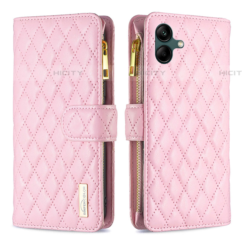 Funda de Cuero Cartera con Soporte Carcasa B12F para Samsung Galaxy F04