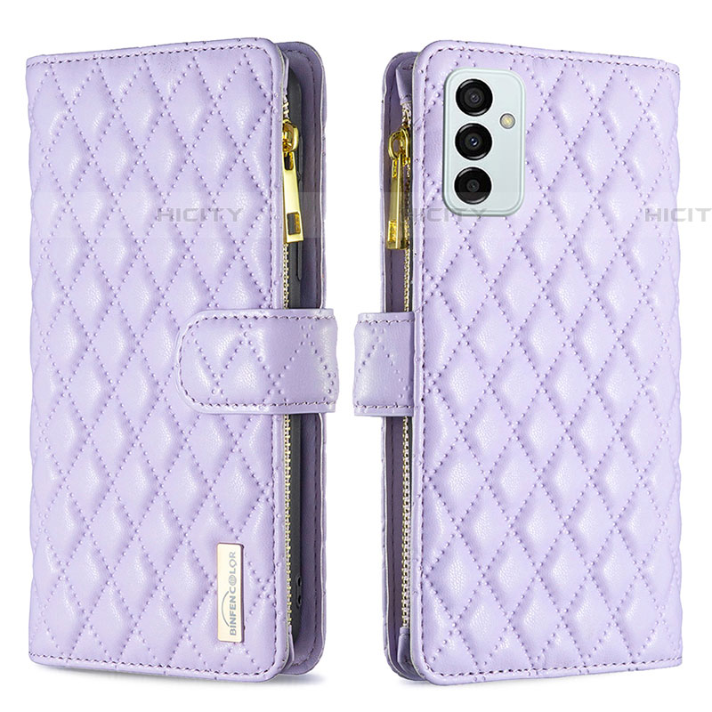 Funda de Cuero Cartera con Soporte Carcasa B12F para Samsung Galaxy F23 5G