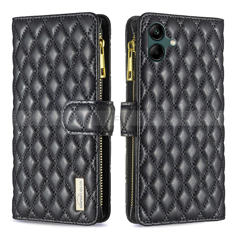 Funda de Cuero Cartera con Soporte Carcasa B12F para Samsung Galaxy M04