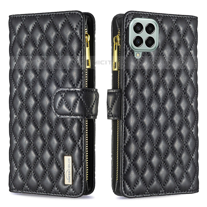 Funda de Cuero Cartera con Soporte Carcasa B12F para Samsung Galaxy M33 5G