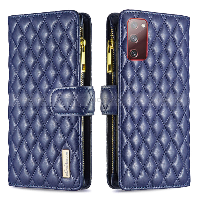 Funda de Cuero Cartera con Soporte Carcasa B12F para Samsung Galaxy S20 FE (2022) 5G