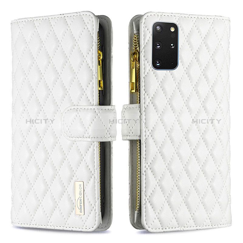 Funda de Cuero Cartera con Soporte Carcasa B12F para Samsung Galaxy S20 Plus