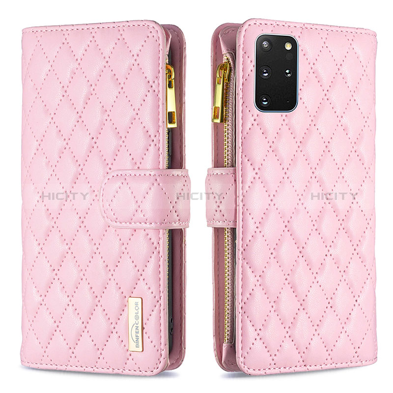 Funda de Cuero Cartera con Soporte Carcasa B12F para Samsung Galaxy S20 Plus