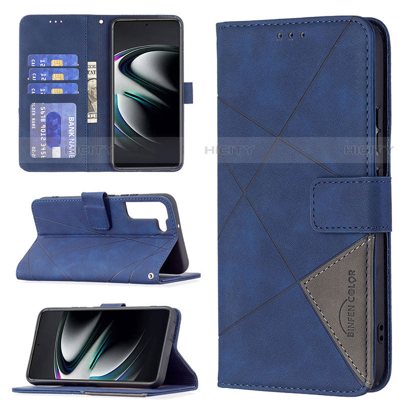 Funda de Cuero Cartera con Soporte Carcasa B12F para Samsung Galaxy S21 5G