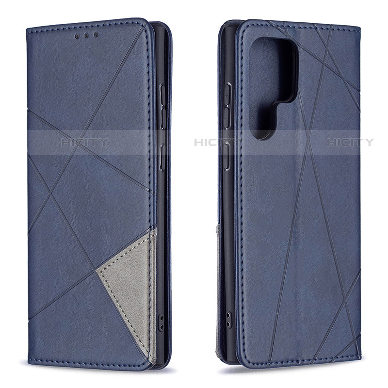 Funda de Cuero Cartera con Soporte Carcasa B12F para Samsung Galaxy S22 Ultra 5G