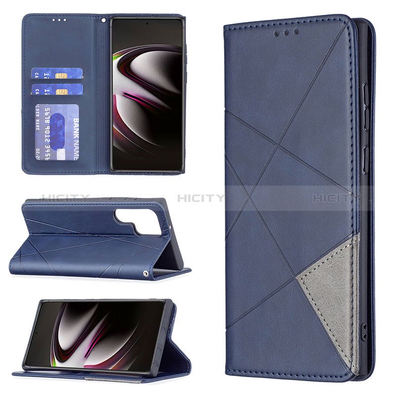 Funda de Cuero Cartera con Soporte Carcasa B12F para Samsung Galaxy S24 Ultra 5G