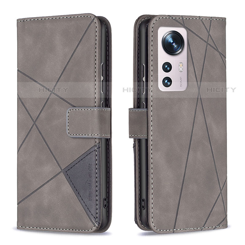 Funda de Cuero Cartera con Soporte Carcasa B12F para Xiaomi Mi 12S Pro 5G