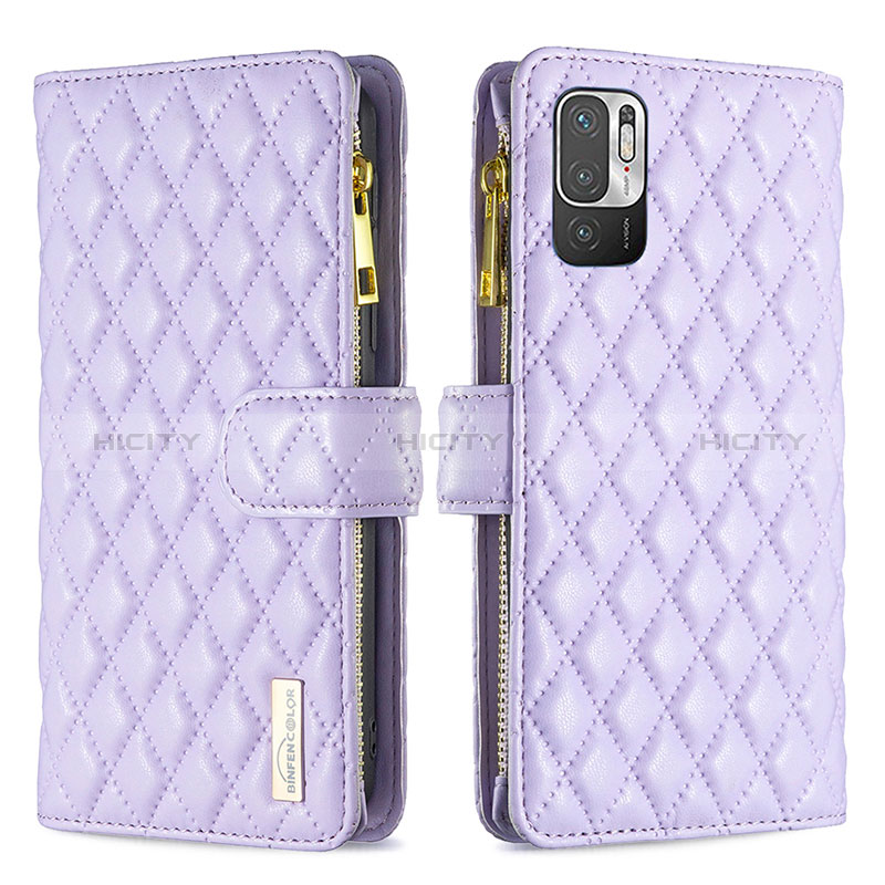 Funda de Cuero Cartera con Soporte Carcasa B12F para Xiaomi POCO M3 Pro 5G