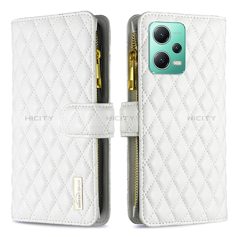 Funda de Cuero Cartera con Soporte Carcasa B12F para Xiaomi Poco X5 5G