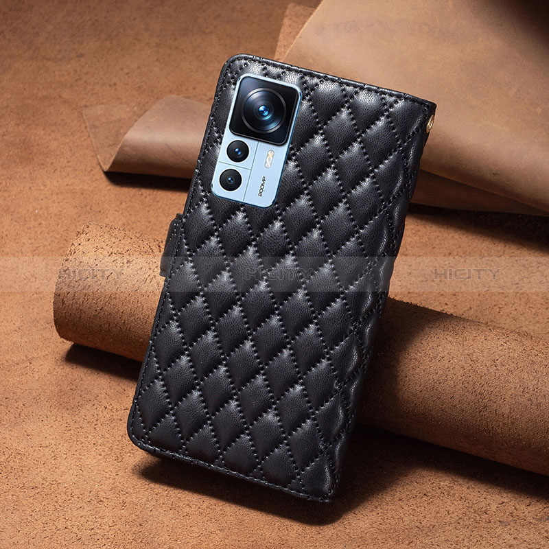 Funda de Cuero Cartera con Soporte Carcasa B12F para Xiaomi Redmi K50 Ultra 5G