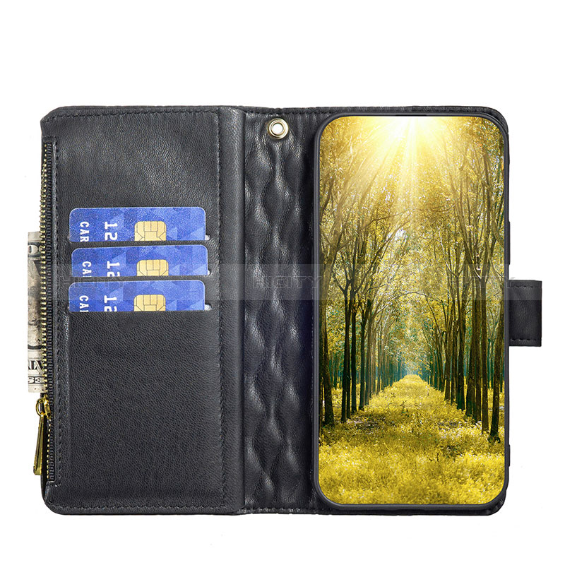 Funda de Cuero Cartera con Soporte Carcasa B12F para Xiaomi Redmi Note 10T 5G