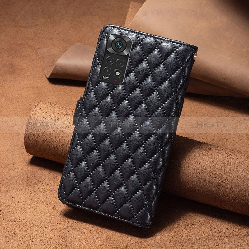 Funda de Cuero Cartera con Soporte Carcasa B12F para Xiaomi Redmi Note 11 4G (2022)