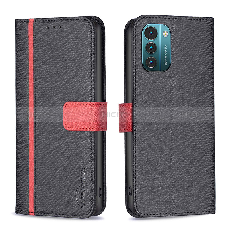 Funda de Cuero Cartera con Soporte Carcasa B13F para Nokia G11