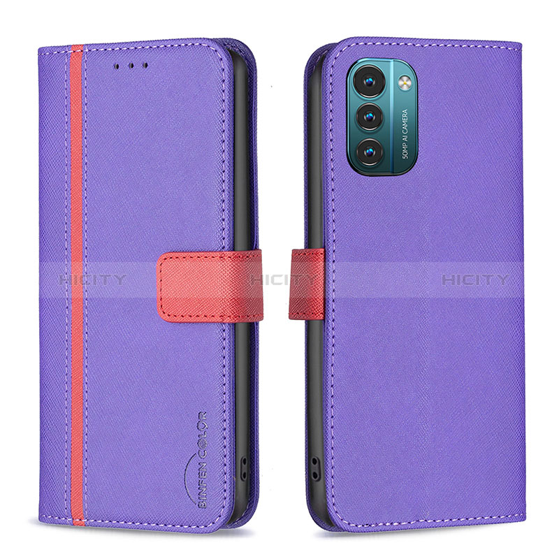 Funda de Cuero Cartera con Soporte Carcasa B13F para Nokia G11