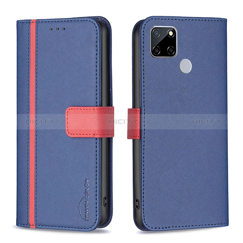 Funda de Cuero Cartera con Soporte Carcasa B13F para Realme 7i RMX2193