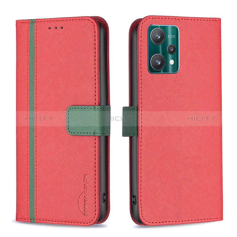 Funda de Cuero Cartera con Soporte Carcasa B13F para Realme 9 5G