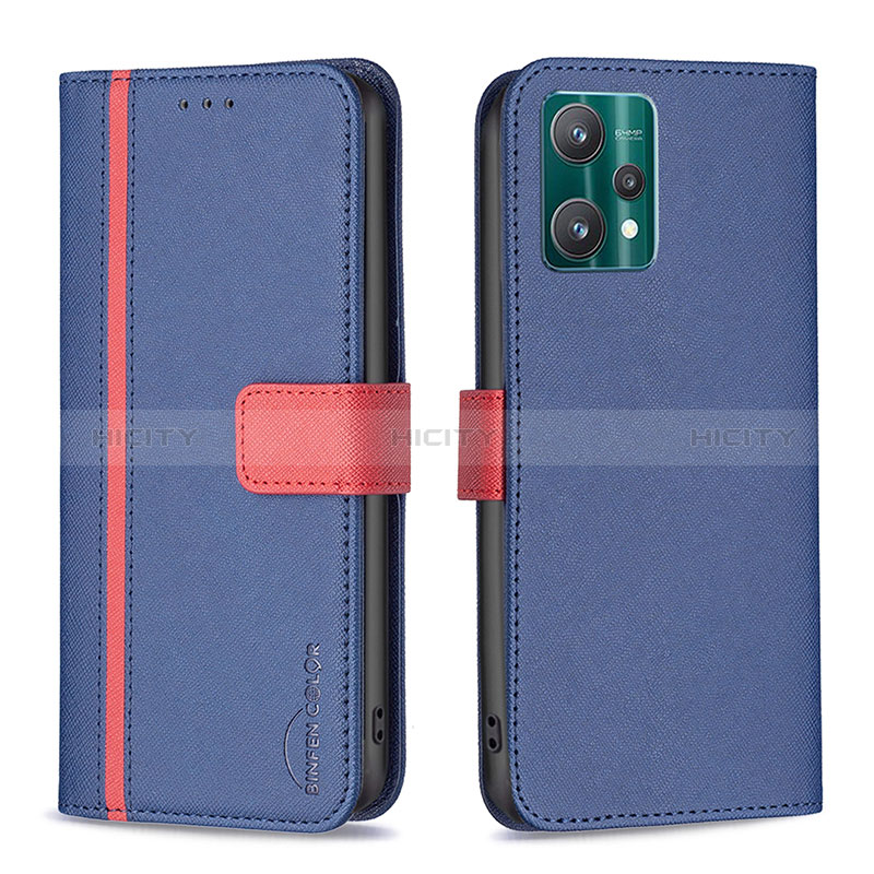 Funda de Cuero Cartera con Soporte Carcasa B13F para Realme 9 5G