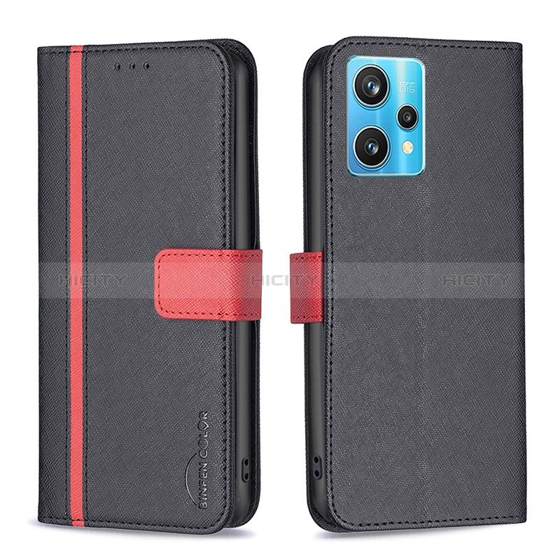 Funda de Cuero Cartera con Soporte Carcasa B13F para Realme 9 Pro+ Plus 5G