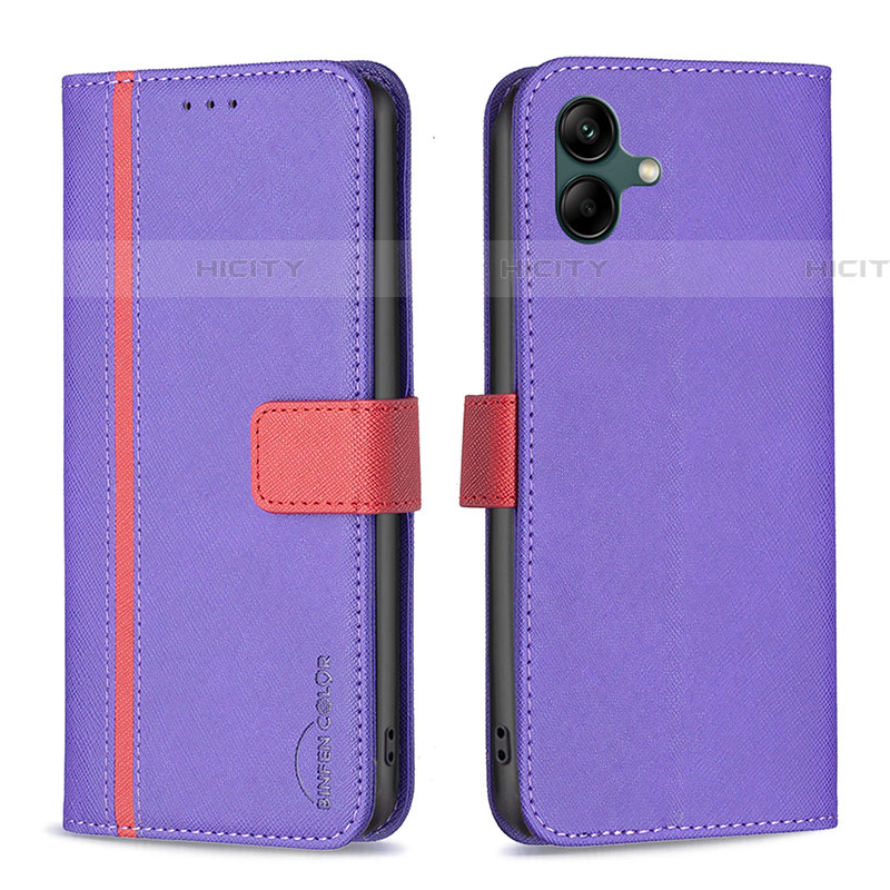 Funda de Cuero Cartera con Soporte Carcasa B13F para Samsung Galaxy A04E