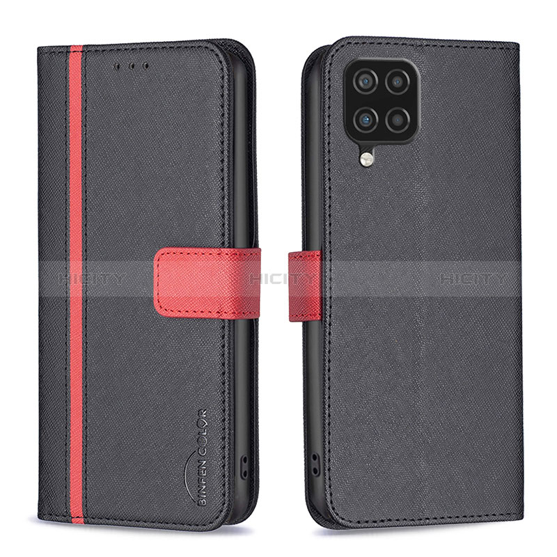 Funda de Cuero Cartera con Soporte Carcasa B13F para Samsung Galaxy A12 5G