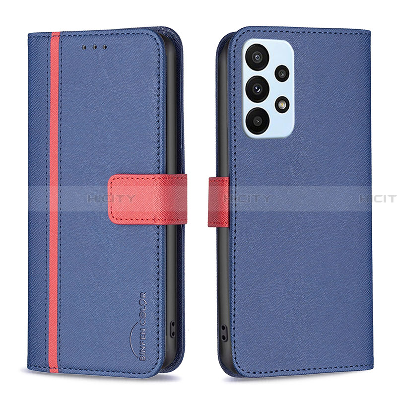 Funda de Cuero Cartera con Soporte Carcasa B13F para Samsung Galaxy A23 4G