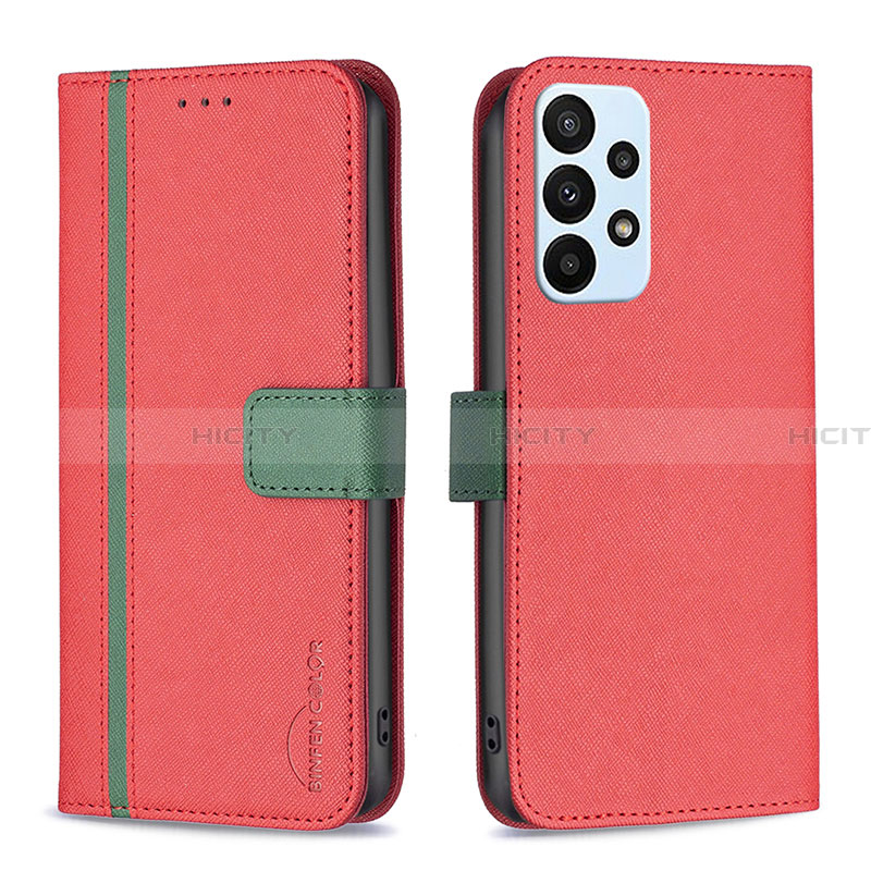 Funda de Cuero Cartera con Soporte Carcasa B13F para Samsung Galaxy A23 4G