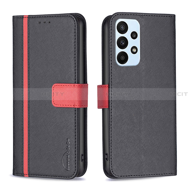 Funda de Cuero Cartera con Soporte Carcasa B13F para Samsung Galaxy A23 4G