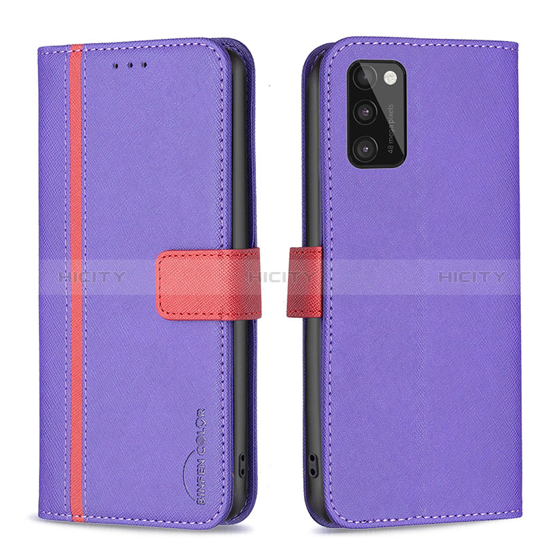 Funda de Cuero Cartera con Soporte Carcasa B13F para Samsung Galaxy A41