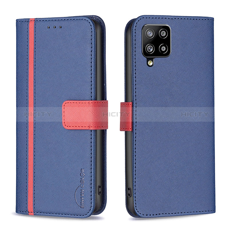 Funda de Cuero Cartera con Soporte Carcasa B13F para Samsung Galaxy A42 5G