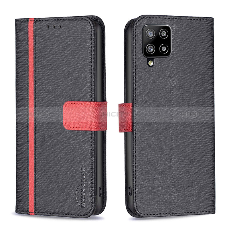 Funda de Cuero Cartera con Soporte Carcasa B13F para Samsung Galaxy A42 5G