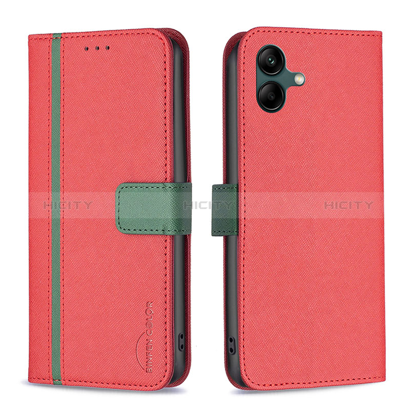 Funda de Cuero Cartera con Soporte Carcasa B13F para Samsung Galaxy M04