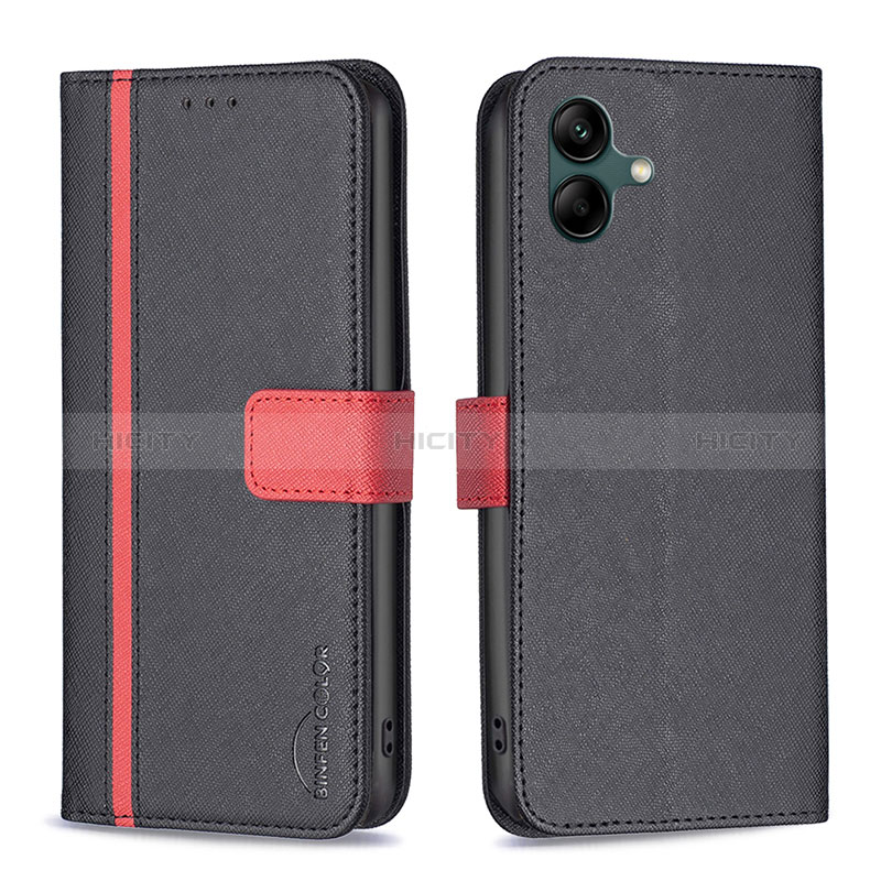 Funda de Cuero Cartera con Soporte Carcasa B13F para Samsung Galaxy M04