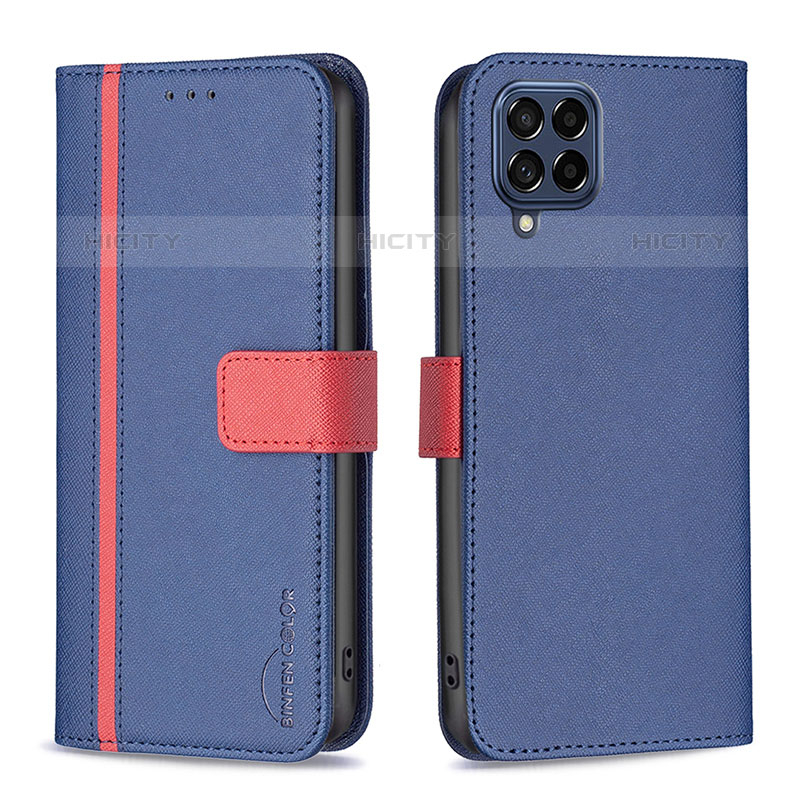 Funda de Cuero Cartera con Soporte Carcasa B13F para Samsung Galaxy M53 5G