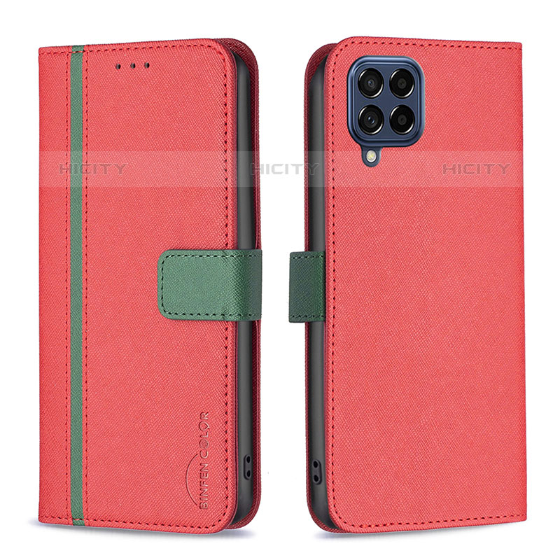 Funda de Cuero Cartera con Soporte Carcasa B13F para Samsung Galaxy M53 5G