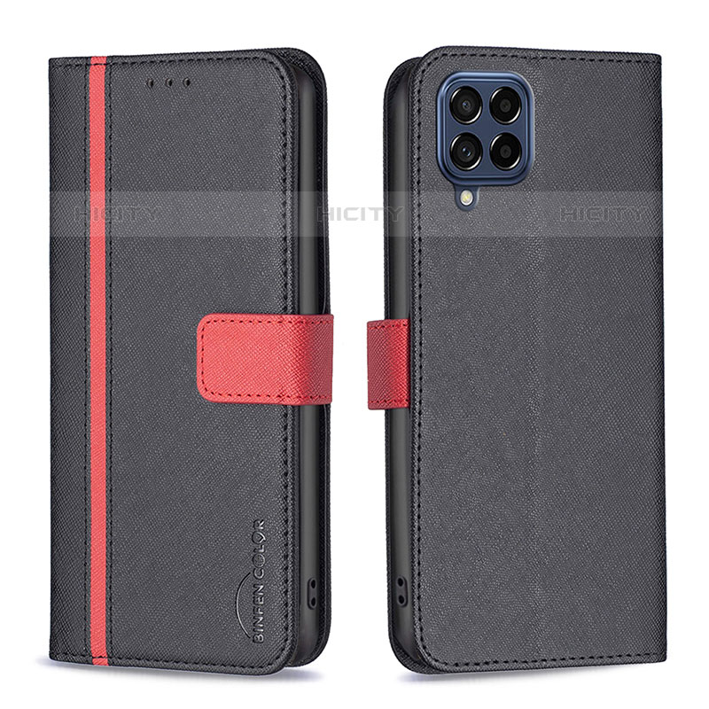 Funda de Cuero Cartera con Soporte Carcasa B13F para Samsung Galaxy M53 5G