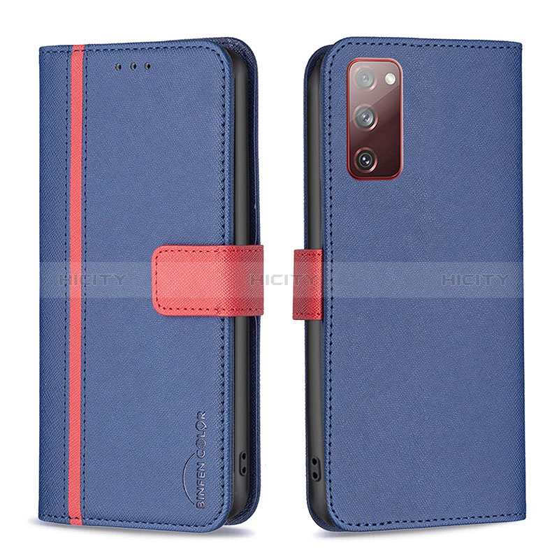 Funda de Cuero Cartera con Soporte Carcasa B13F para Samsung Galaxy S20 FE 5G