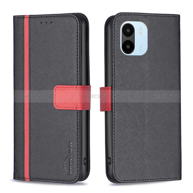 Funda de Cuero Cartera con Soporte Carcasa B13F para Xiaomi Poco C50