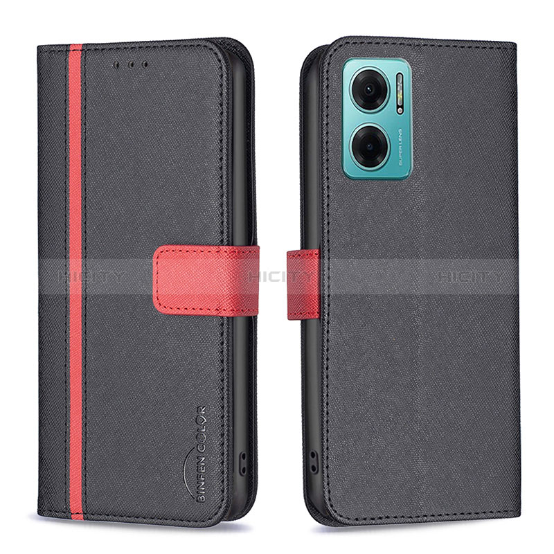 Funda de Cuero Cartera con Soporte Carcasa B13F para Xiaomi Redmi 10 5G