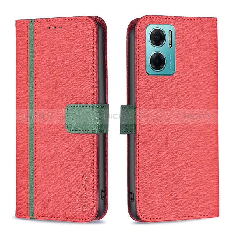 Funda de Cuero Cartera con Soporte Carcasa B13F para Xiaomi Redmi 10 Prime Plus 5G