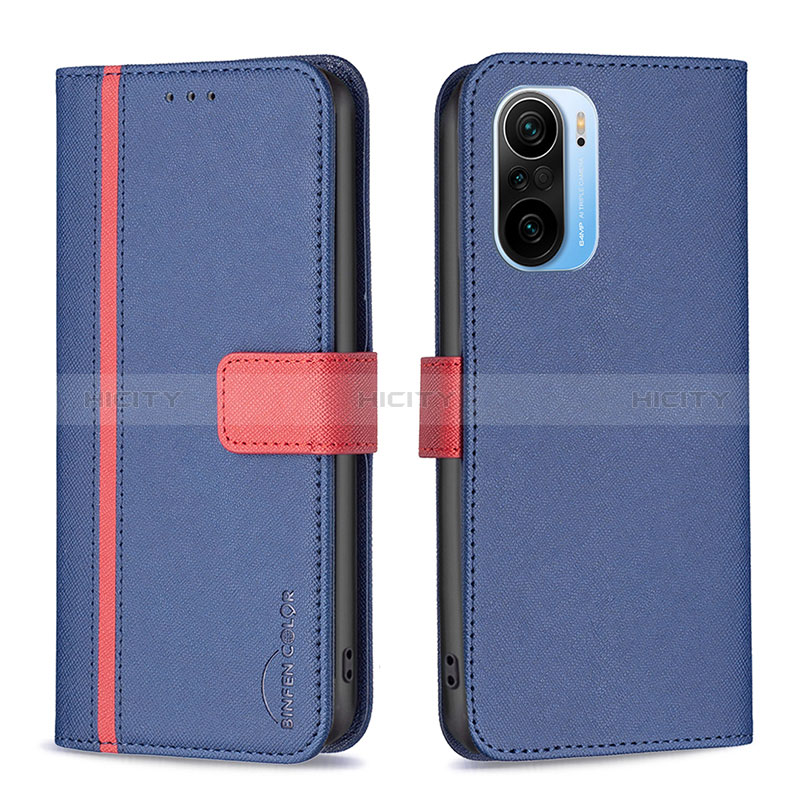 Funda de Cuero Cartera con Soporte Carcasa B13F para Xiaomi Redmi K40 5G