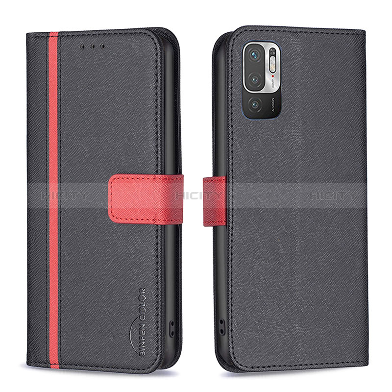 Funda de Cuero Cartera con Soporte Carcasa B13F para Xiaomi Redmi Note 10 5G