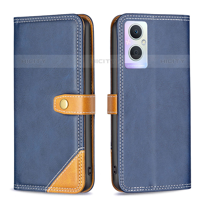 Funda de Cuero Cartera con Soporte Carcasa B14F para OnePlus Nord N20 5G