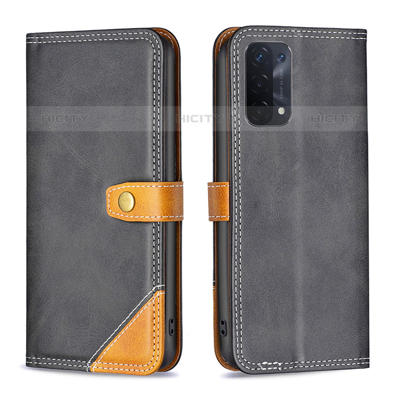 Funda de Cuero Cartera con Soporte Carcasa B14F para OnePlus Nord N200 5G