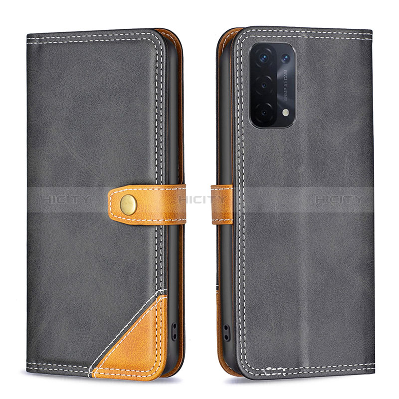 Funda de Cuero Cartera con Soporte Carcasa B14F para Oppo A54 5G