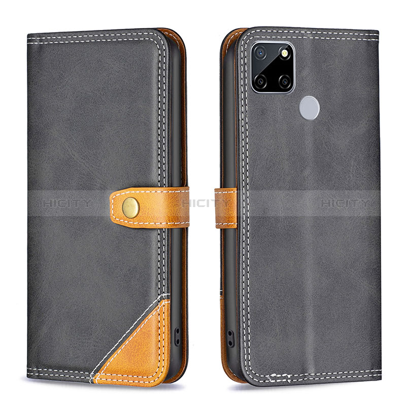 Funda de Cuero Cartera con Soporte Carcasa B14F para Realme 7i RMX2193