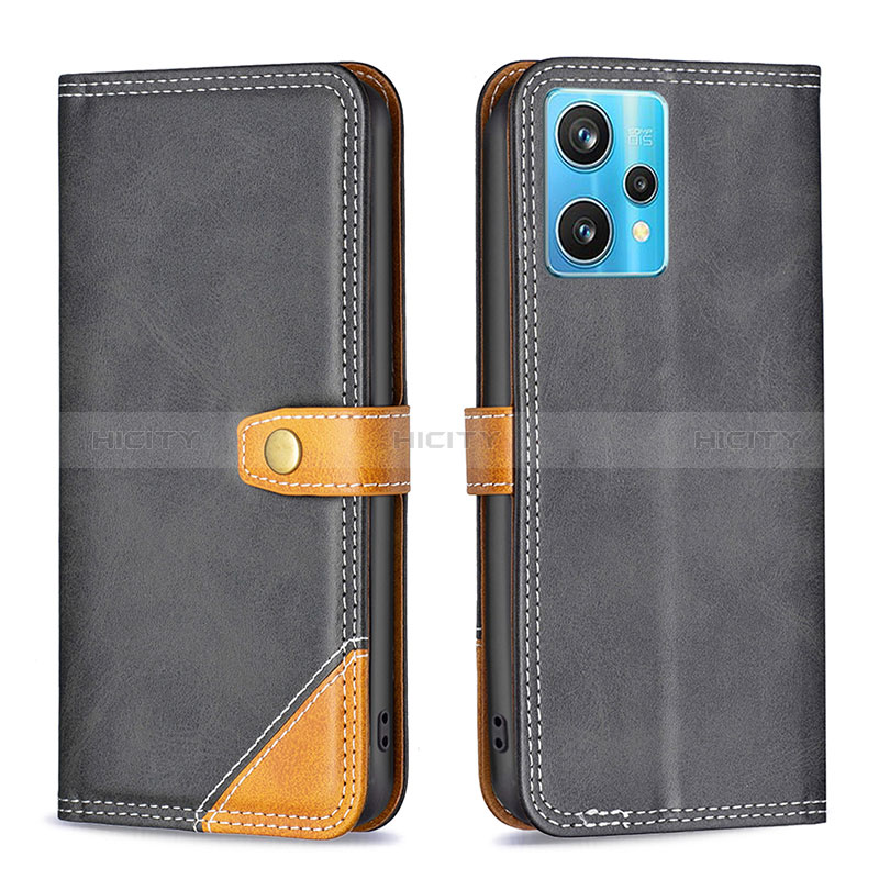 Funda de Cuero Cartera con Soporte Carcasa B14F para Realme 9 4G