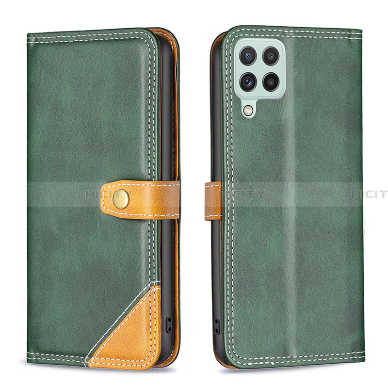 Funda de Cuero Cartera con Soporte Carcasa B14F para Samsung Galaxy A22 4G