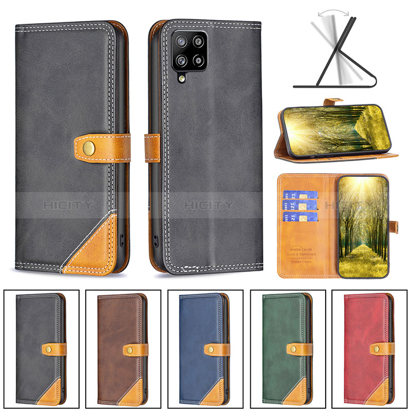 Funda de Cuero Cartera con Soporte Carcasa B14F para Samsung Galaxy A42 5G