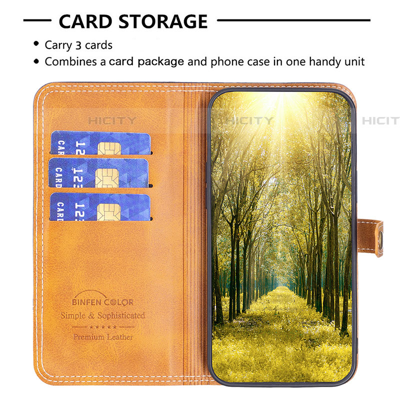 Funda de Cuero Cartera con Soporte Carcasa B14F para Samsung Galaxy F42 5G