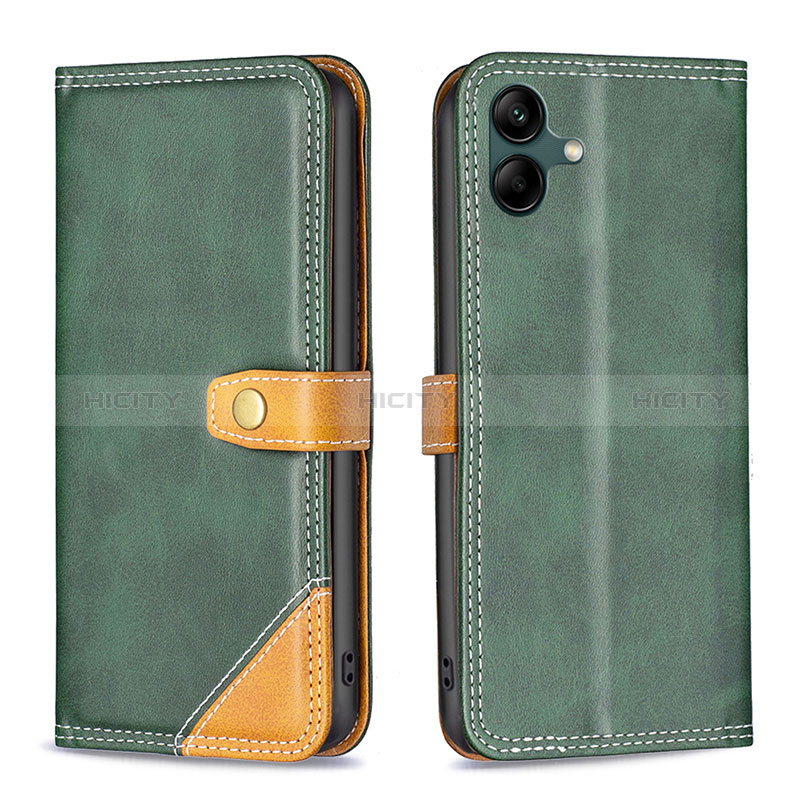 Funda de Cuero Cartera con Soporte Carcasa B14F para Samsung Galaxy M04